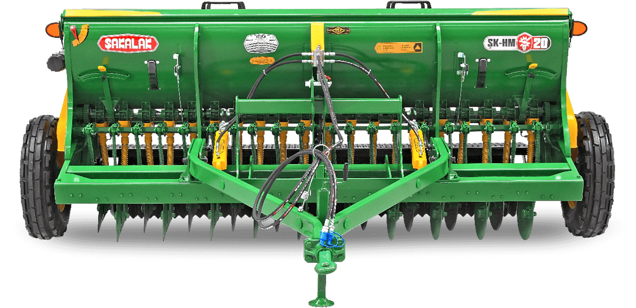 Y.Torun With Fertilizer Double Disc Pressing Wheel Seed Drill