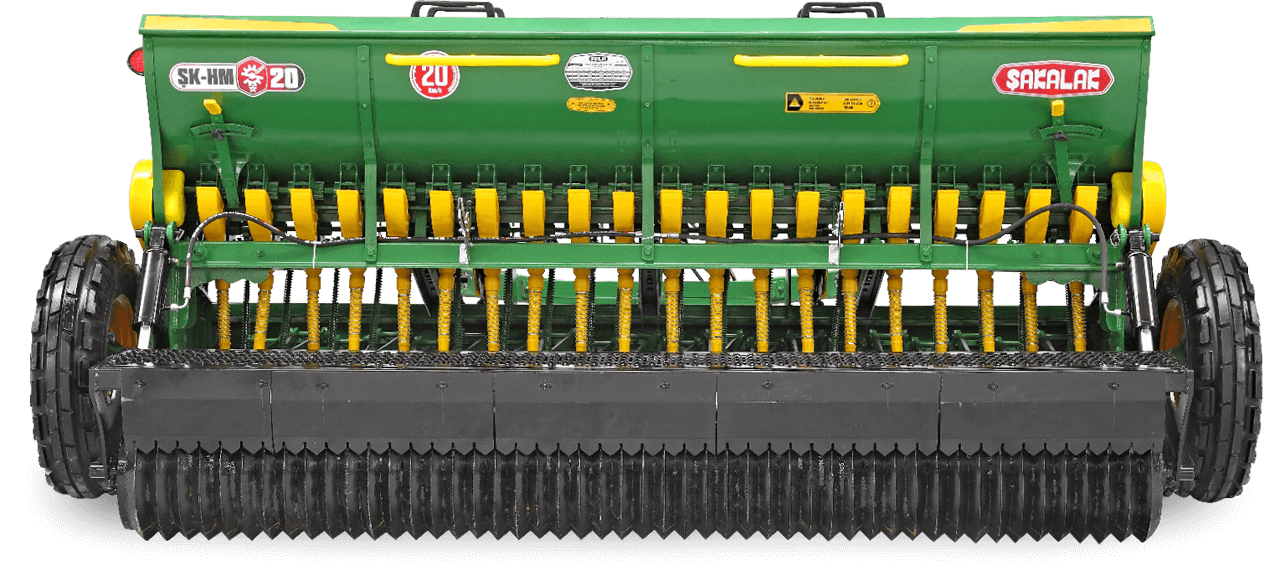 Y.Torun With Fertilizer Double Disc Pressing Wheel Seed Drill