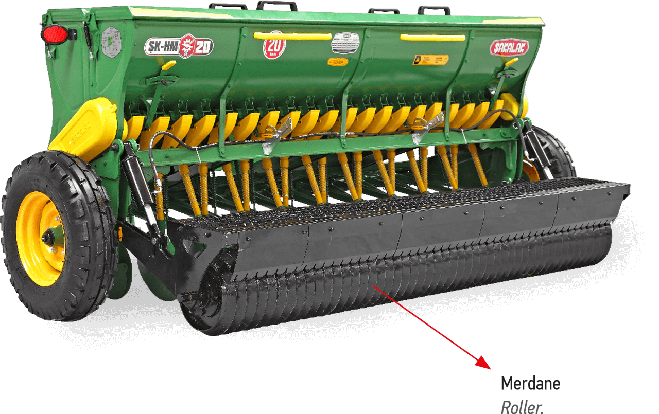 Y.Torun With Fertilizer Double Disc Pressing Wheel Seed Drill