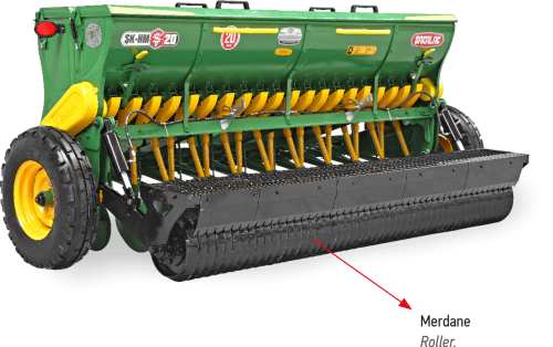 Y.Torun With Fertilizer Double Disc Pressing Wheel Seed Drill