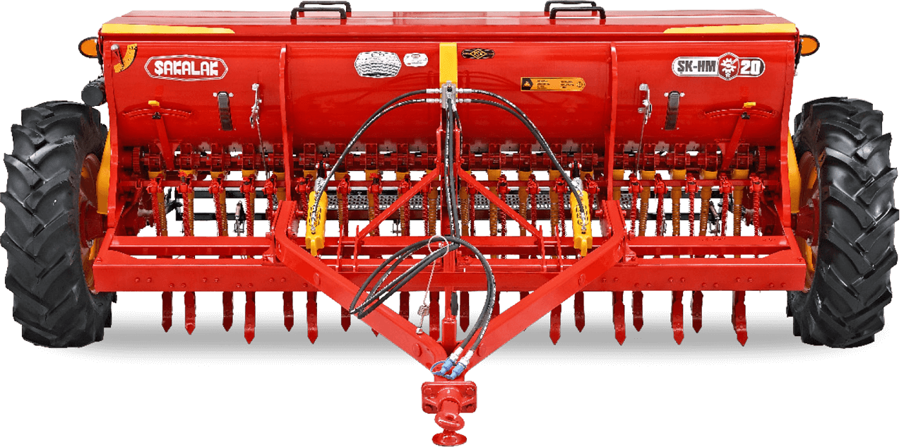 Y.Torun With Fertilizer Double Disc Pressing Wheel Seed Drill