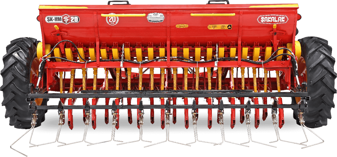 Y.Torun With Fertilizer Double Disc Pressing Wheel Seed Drill