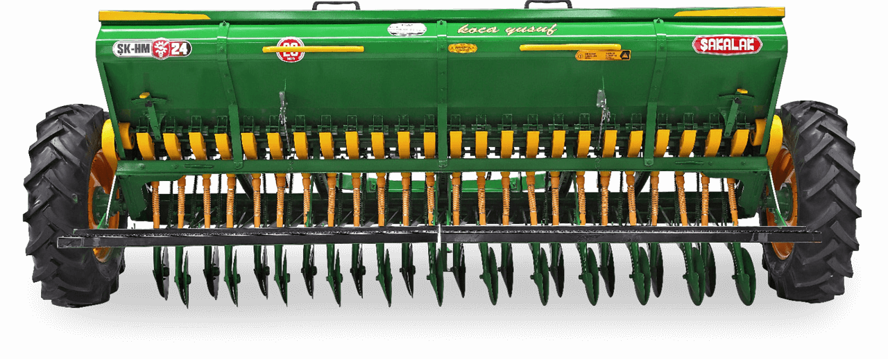 Y.Torun With Fertilizer Double Disc Pressing Wheel Seed Drill