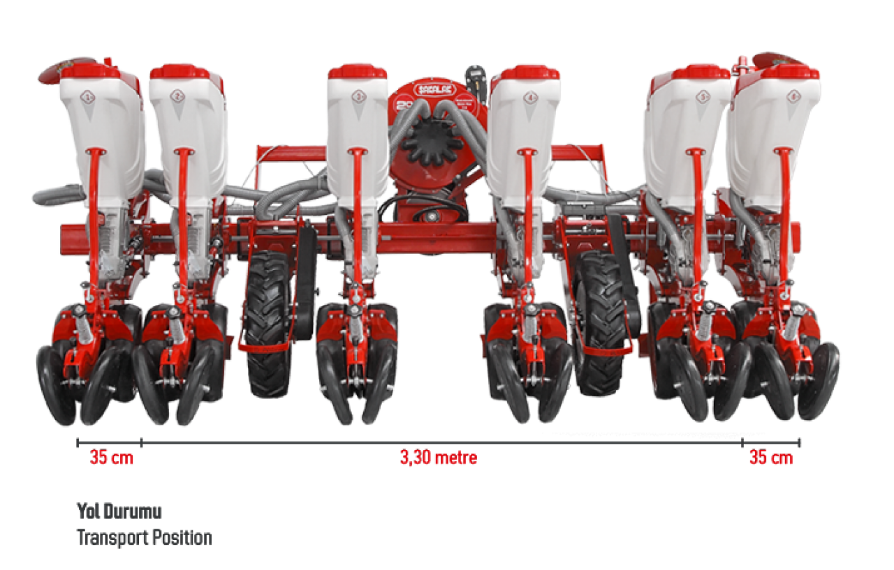 Pneumatic Precision Planter (Hydraulic Shifting / Axe Type)