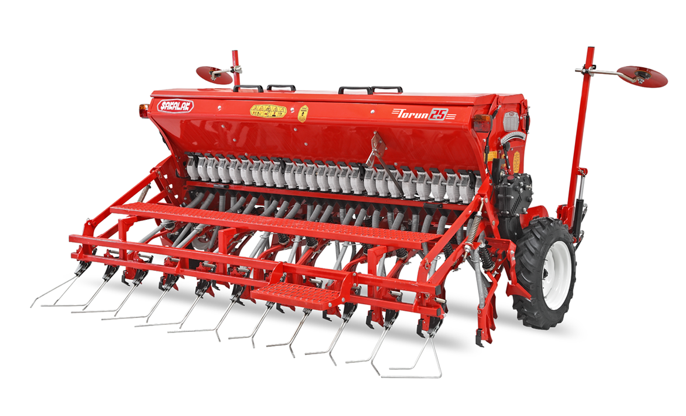 Y.Torun With Fertilizer Double Disc Pressing Wheel Seed Drill