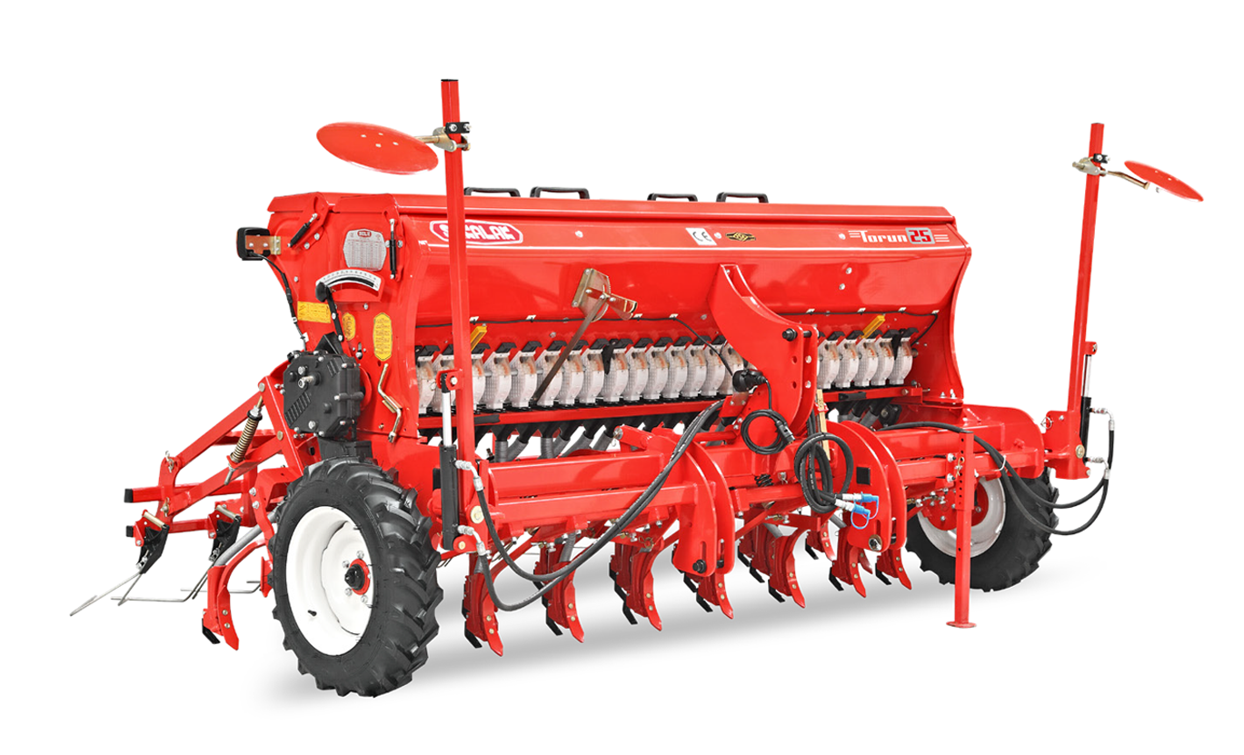 Y.Torun With Fertilizer Double Disc Pressing Wheel Seed Drill
