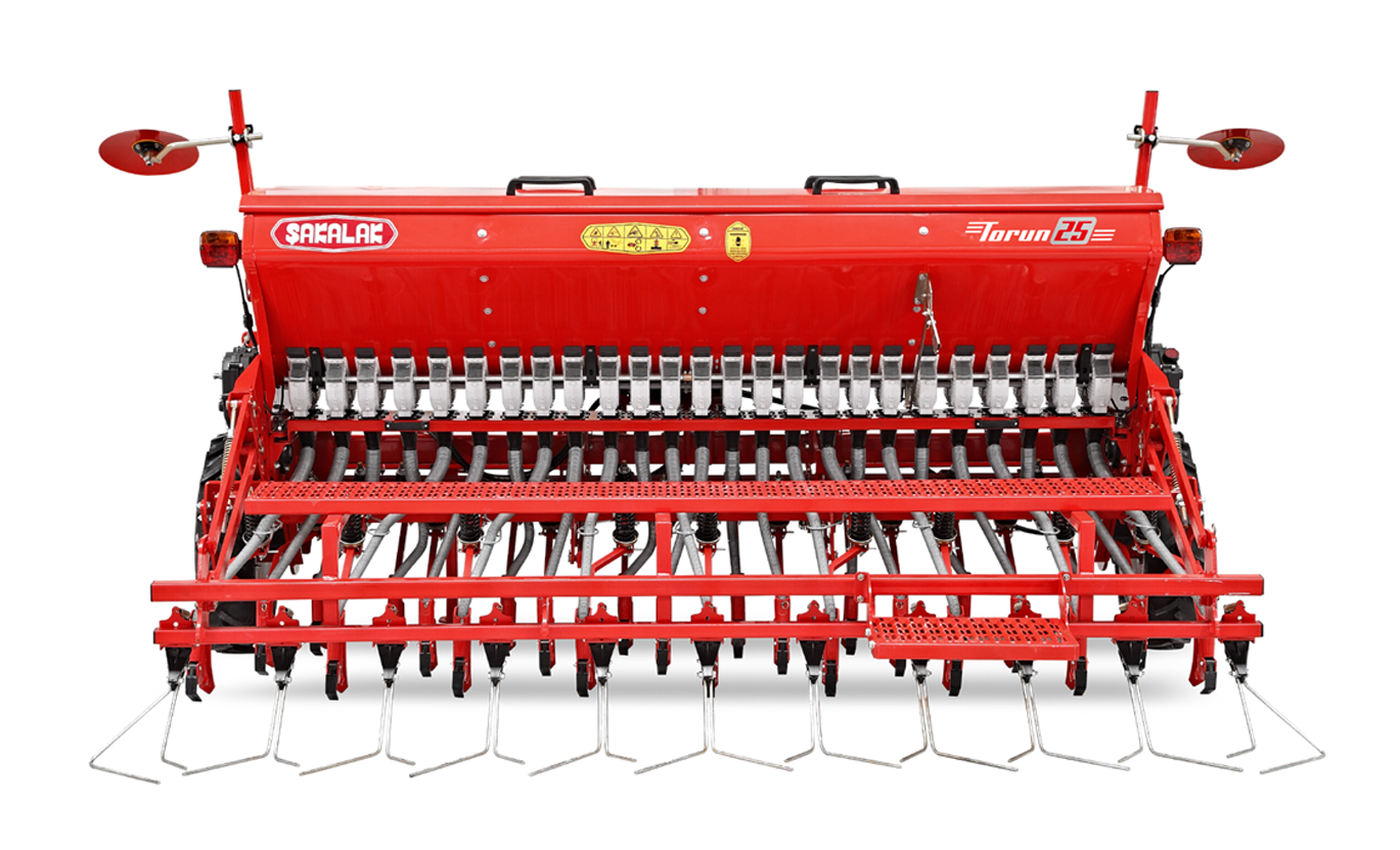 Y.Torun With Fertilizer Double Disc Pressing Wheel Seed Drill